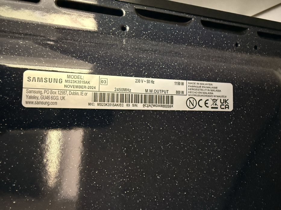 Micro-ondas SAMSUNG 23L com grill