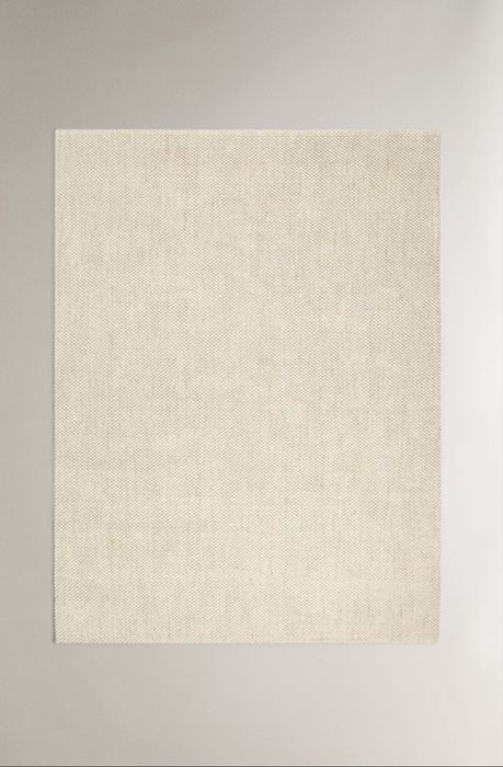 300 x 200cm Tapete Retangular Juta Bouclé Duplo Zara Home NOVO