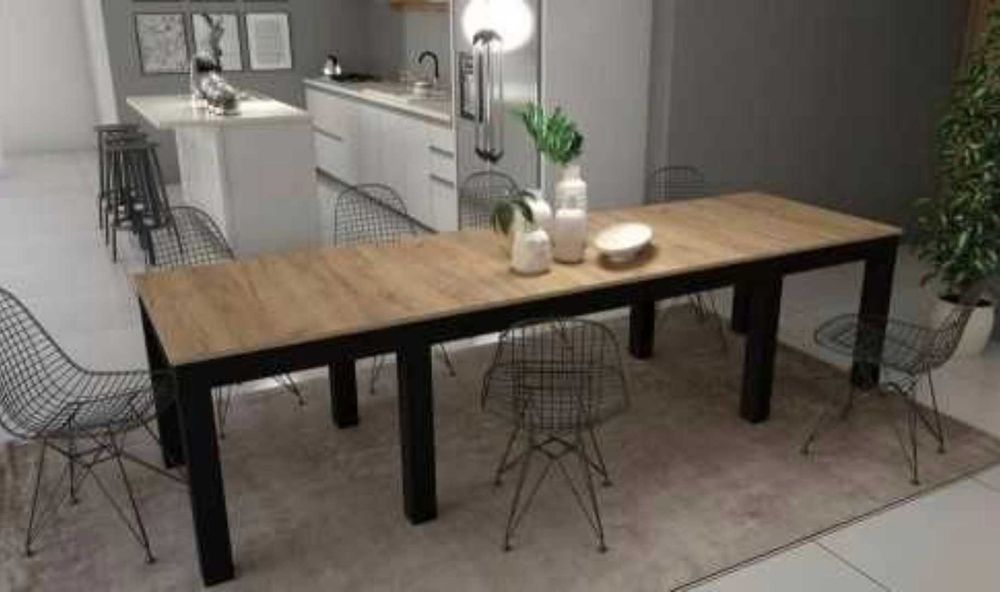 Rozkładany stół Dąb-Kraft