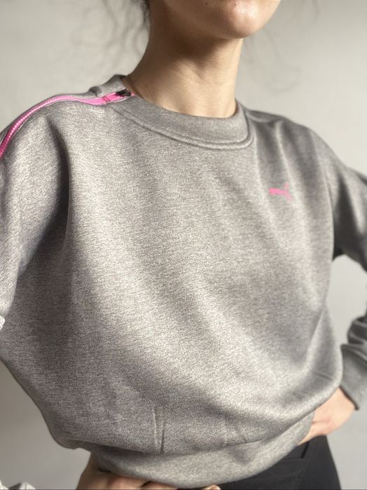 Puma training nowa szara bluza sportowa bomberka