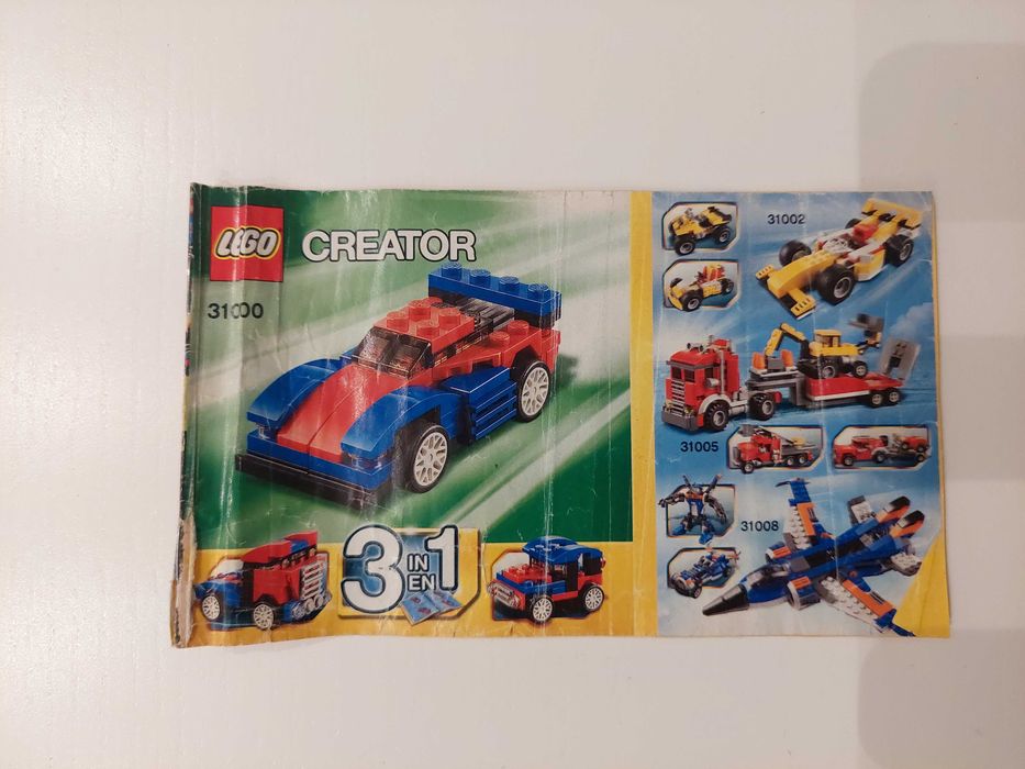 Lego Creator 31000 Mini ścigacz