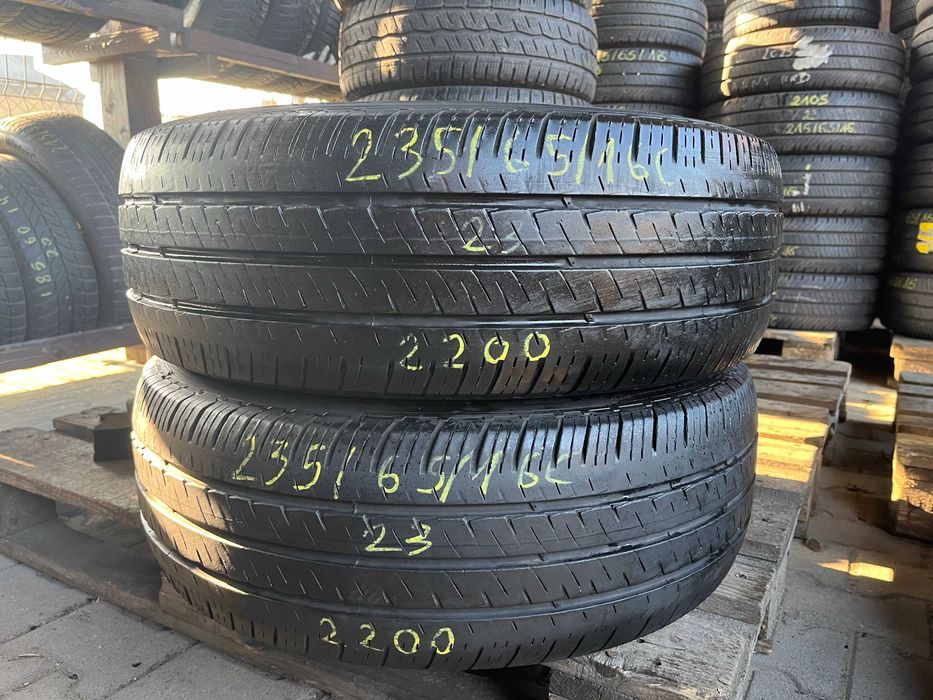 Opony letnie 2x Hankook Vantra LT 235/65 16C WYSYŁKA MONTAŻ #2200
