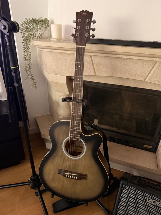 Guitarra Acústica/Eletroacústica Geiger – Excelente Estado