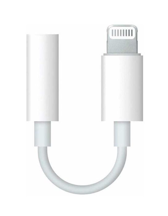 Адаптер Apple Lightning - 3.5 mm White (MMX62ZM/A) Новий, запечатаний