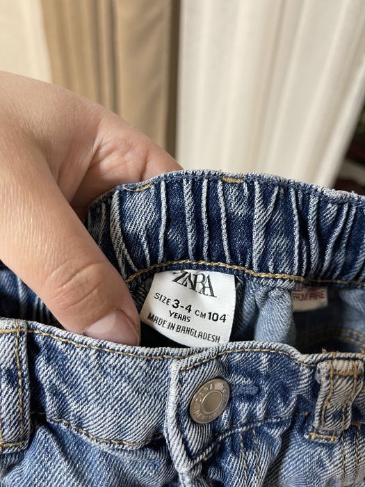 Джинси zara 3-4 104