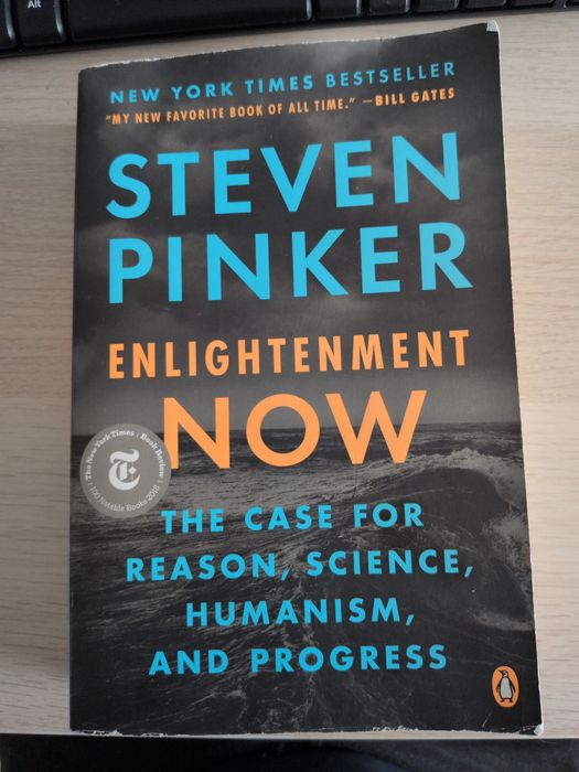 Livro  Enlightenment Now -Steven Pinker (em inglês)