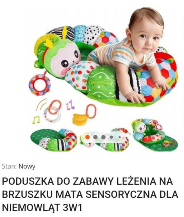 Poduszka do zabawy sensoryczna