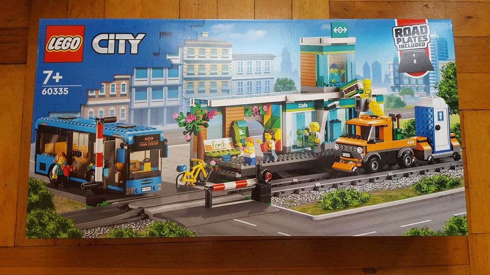 LEGO 60335 - Dworzec kolejowy z serii City, NOWY Wrocław