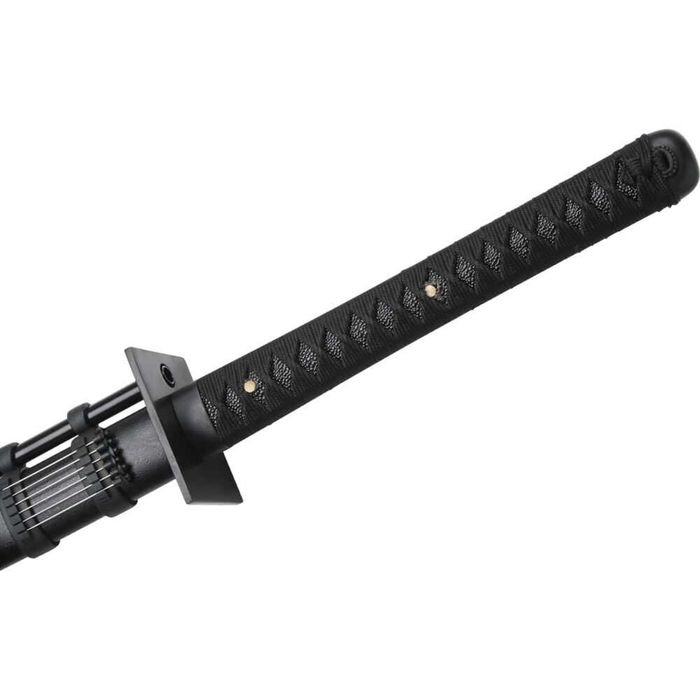 Miecz Katana Ninja Ostry Treningowy Stal 1045 z Dmuchawką D127