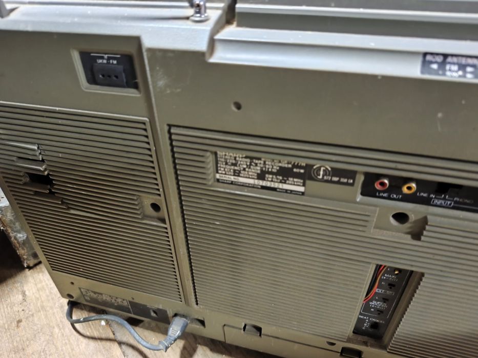 Магнітофон SHARP GF-777