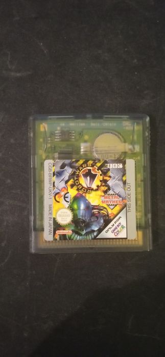Gameboy color gra Robot wars