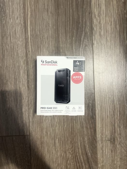 Ssd SanDisk Professional PRO-G40 4TB ціна 21000