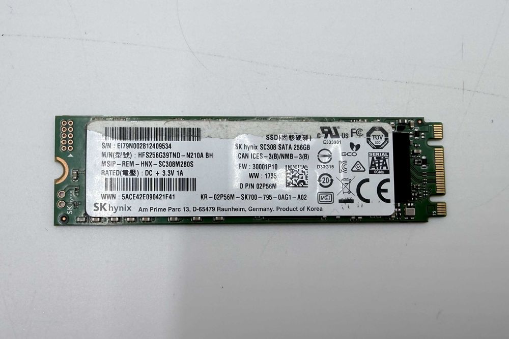 Dysk SSD SK hynix SC308 256GB M.2 2280 SATA GW3m 41