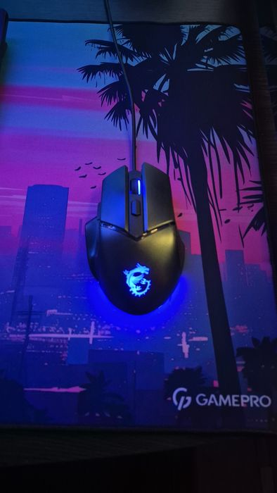 Комплект MSI клава+мишка+коврик.