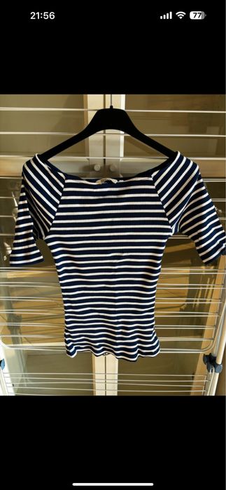 T-shirt riscas Salsa