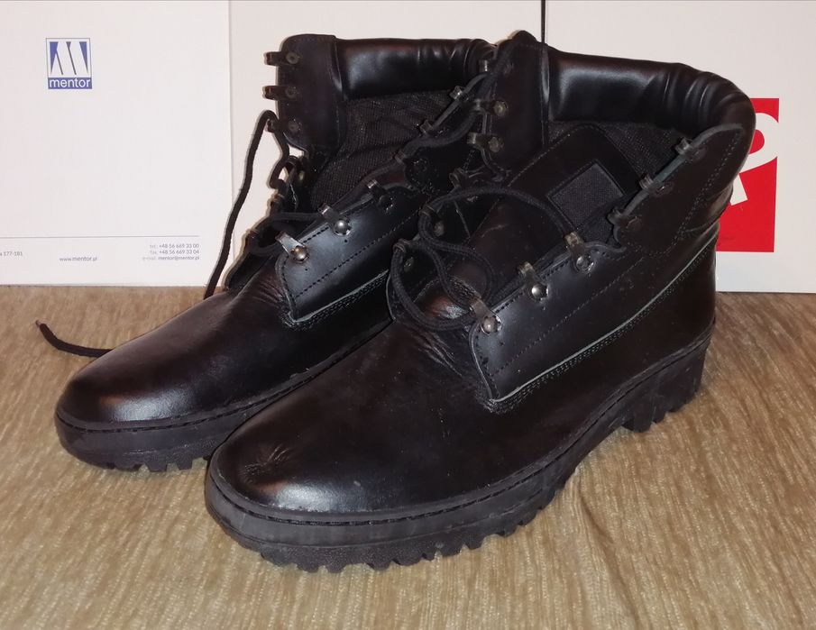Buty męskie skórzane