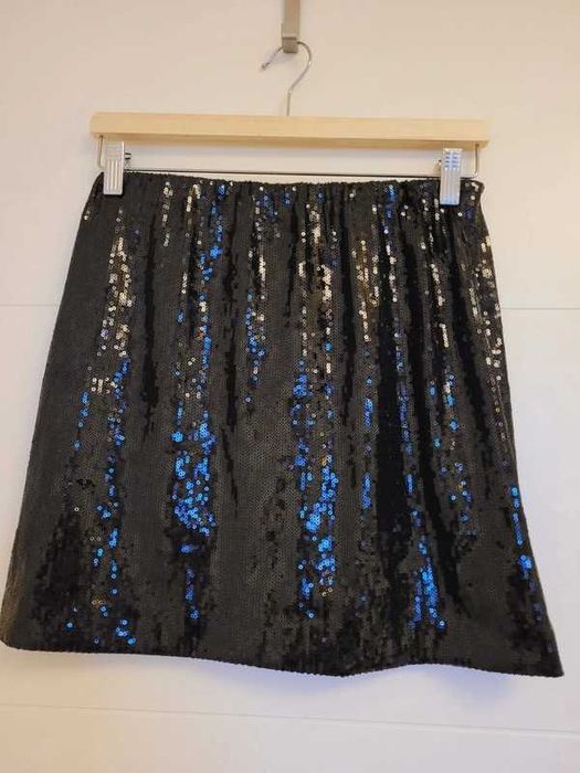 By Baczyńska spódnica cekinowa z cekinami ołówkowa roz. S/M