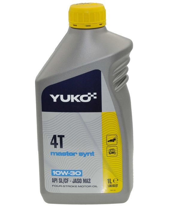 Масло YUKO MASTER SYNT 4T SAE 10W-30 полусинтетика 1л, смаз144