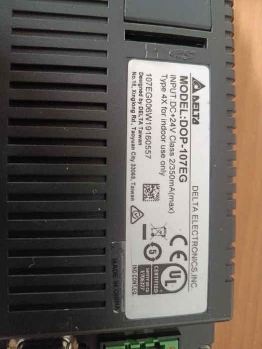 PLC Delta + HMI Delta