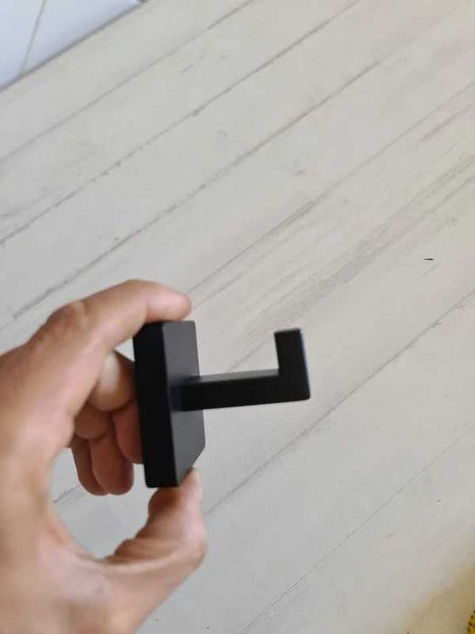 Gancho Cabide Suporte Metálico Auto Adesivo Metal Acessório Toalha