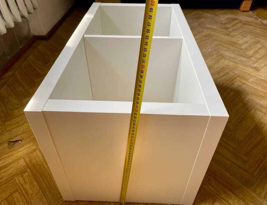 Półka wisząca IKEA szafka dwudzielna biała