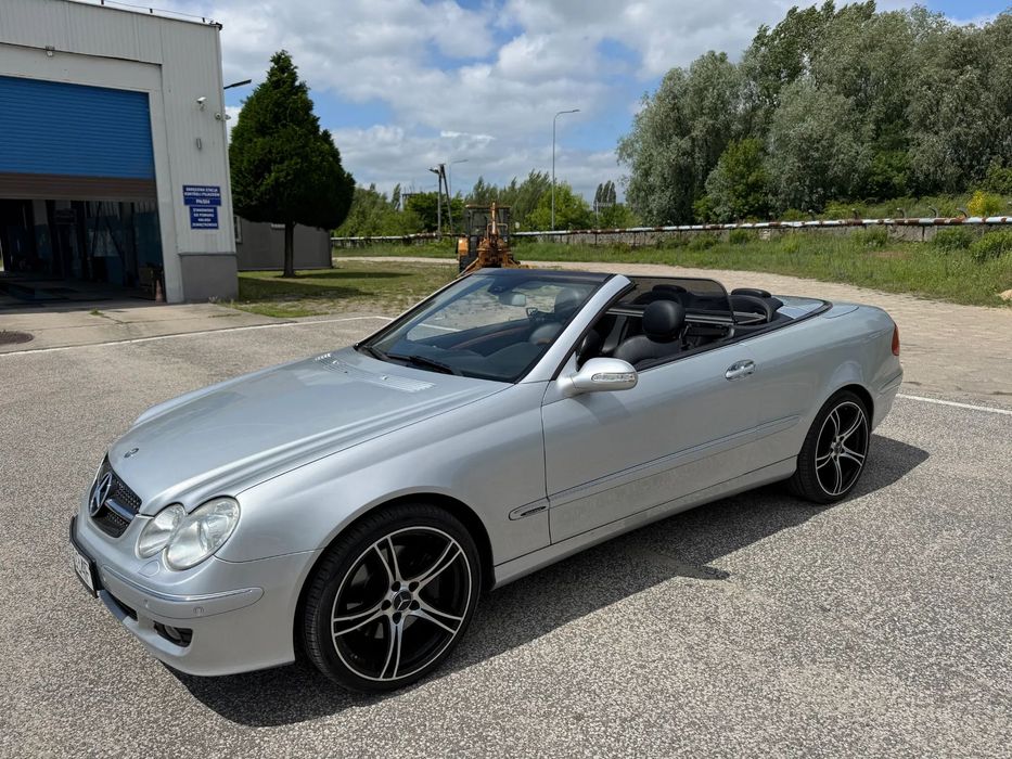 Mercedes-Benz CLK Klimatronik WEBASTO Nawigacja Tempomat Wentylowane Skóry AUTOMAT Xenon