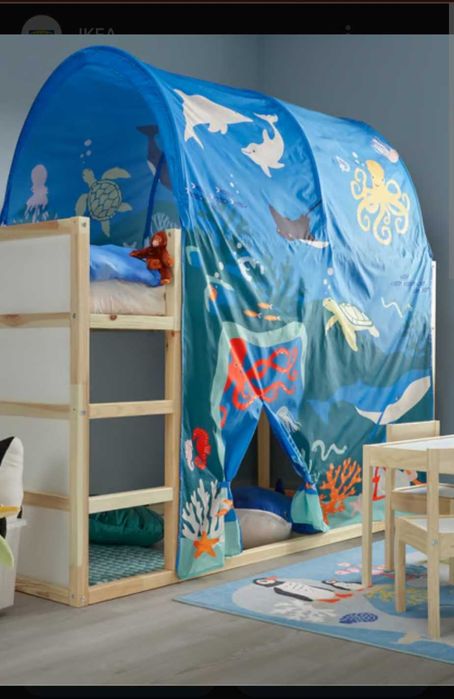 Dossel fundo do mar para cama Kura