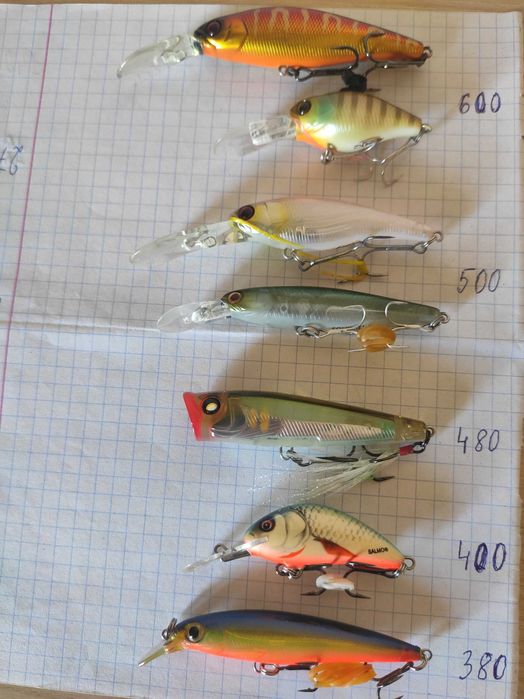 Воблера и вертушки