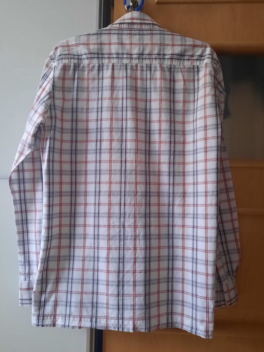 męska koszula w kratkę wrangler