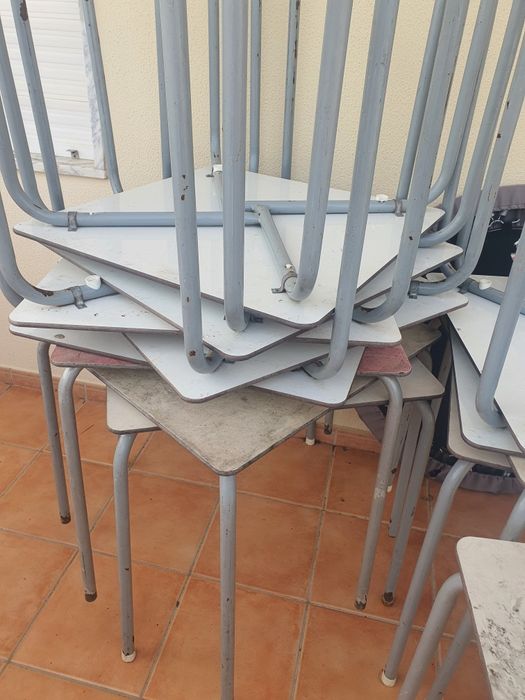 Mesas e cadeiras de esplanada