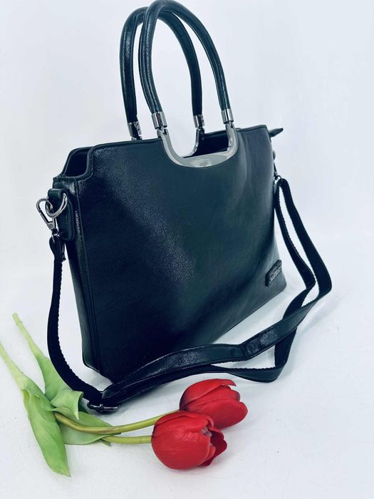 Nowa torebka damska lekarka czarna