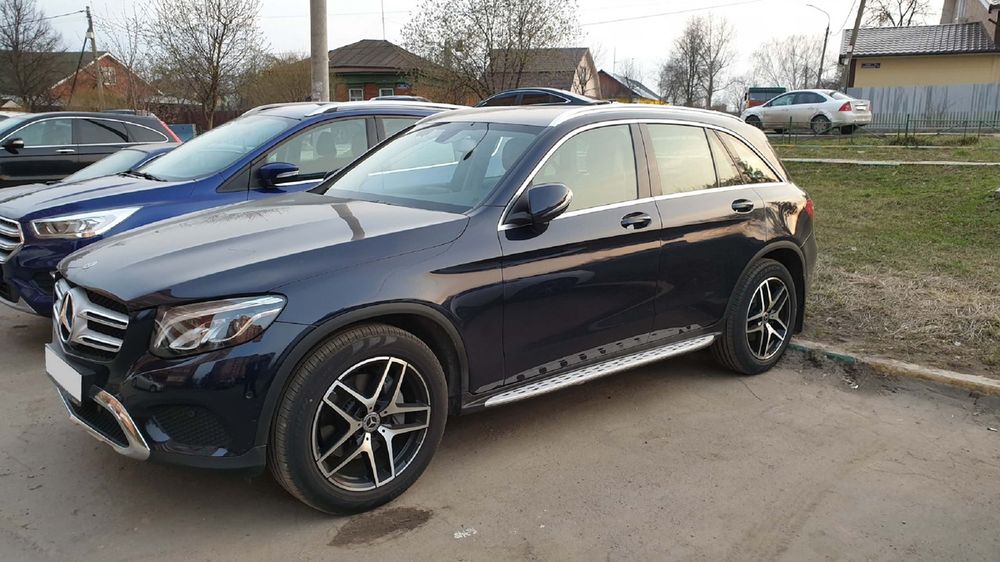 Підніжки для Mercedes-Benz GLC-Class X253 2015-2019