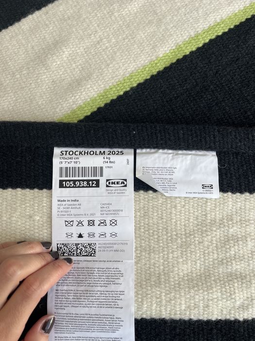 Tapete Ikea Coleção Stockholm 2025