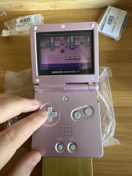 Gameboy Advance SP Rosa