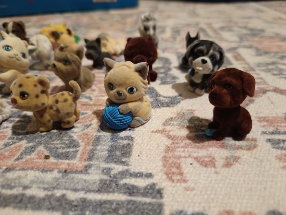 Mini figuras animais para colecionar