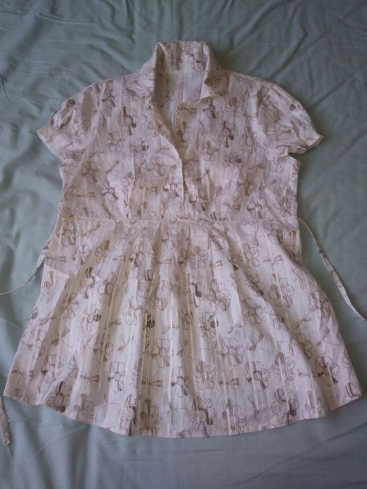 Bluzka ciążowa z krótkim rękawem