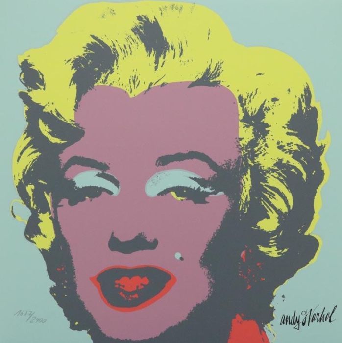 Litografia original ANDY WARHOL - Marylin Monroe
