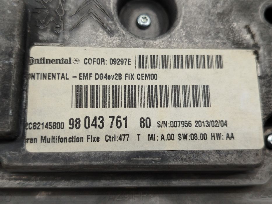 Display - peugeot 508 sw i (8e_) | 10 - 18