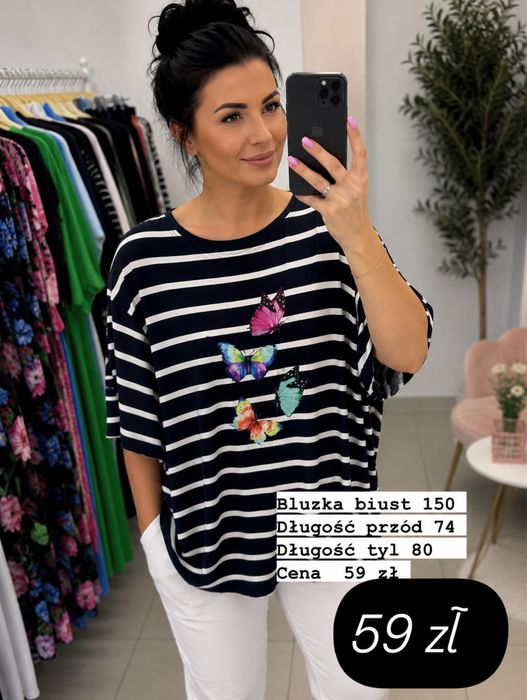 Bluzka biust 140/150