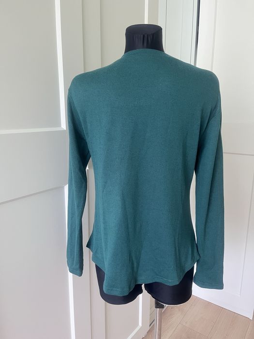 Ciemnozielony sweter S