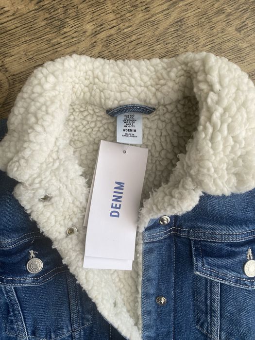 Kurtka dziecięca dżinsowa