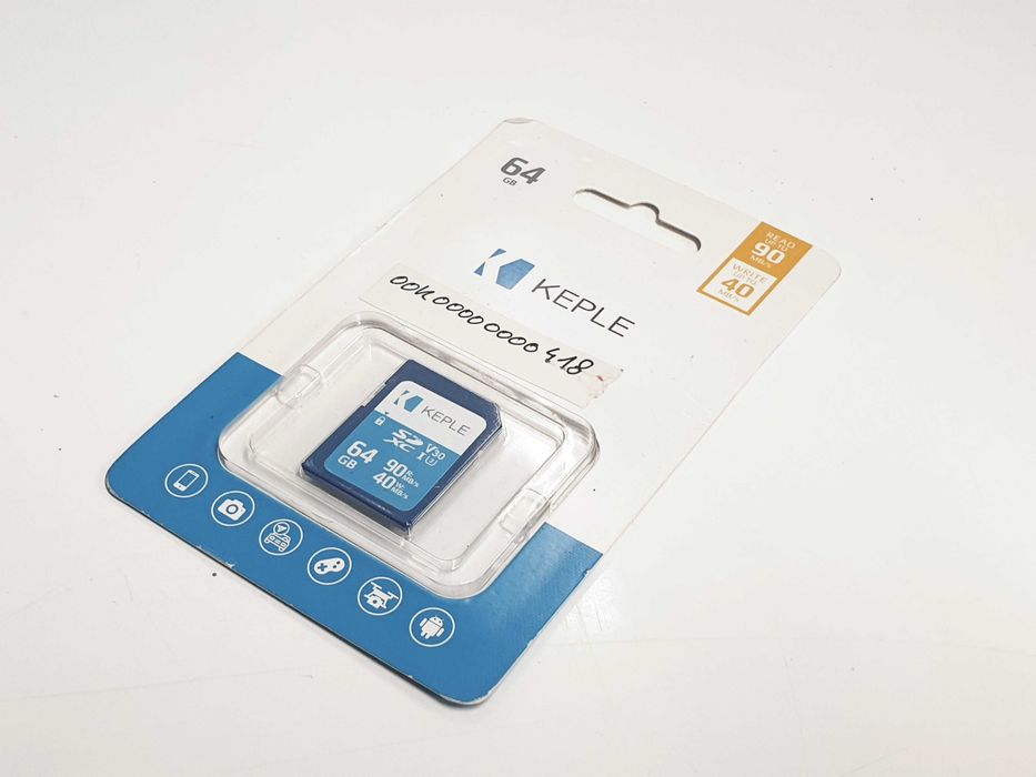Karta pamięci SD 64 GB firmy Keple