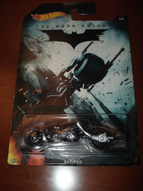 Hot Wheels Batman The Dark Knight moto Bat-Pod 4/6 - 2014