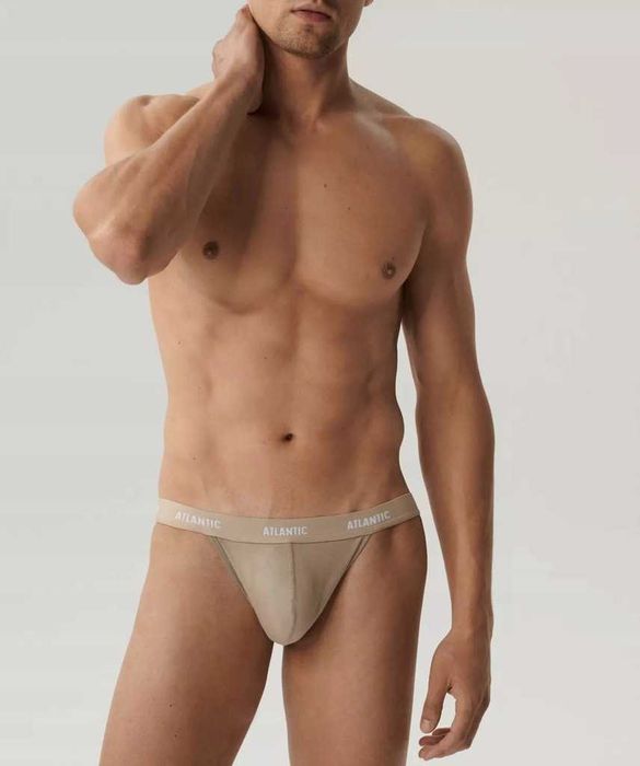 Majtki Slipy Męskie TANGA ATLANTIC rozm.XL 3-pak.