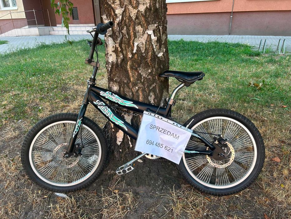 Rowery BMX, koła 20 cali, kierowica ze swobodnym obrotem 360