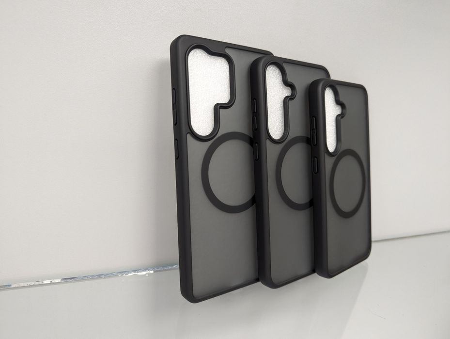 Samsung S25 Plus + Ultra Противоударный чехол Insane Matte Magsafe