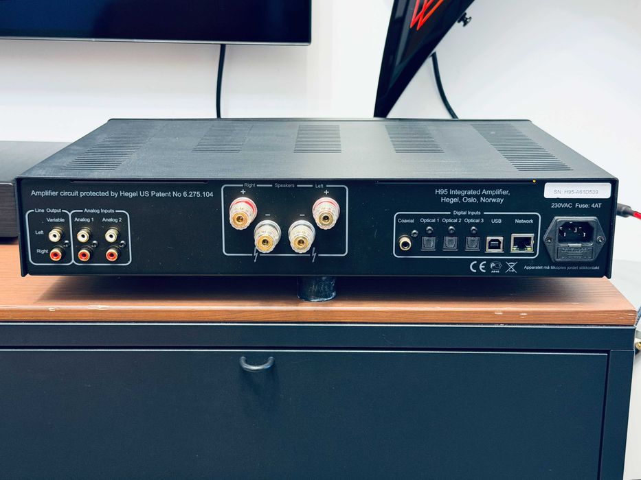 ‼️ Hegel H95 интегральный со встроенным ЦАП и стримером 60Вт ℹ️ ритейл нового 2К дол, Норвегия, полный комплект, коробка
