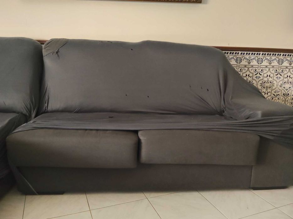 Sofá Conforama chaise lounge