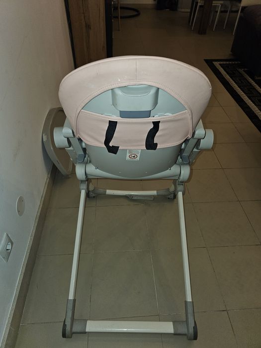 LIONELO Cora cadeira alta dobrável, cadeira alta para bebé