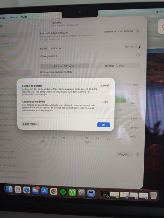 Macbook air M3 | 16 GB Ram & 256 GB Disco